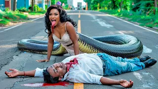 SNAKE ATTACK ON VILLAGE BOYS REAL STORY l ANACONDA SNAKE ATTACK BRIEF 26 (SNAKE GIRL IN CRIME)