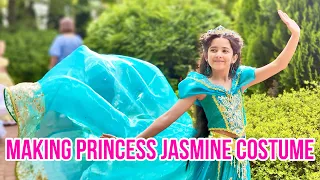 Making Jasmine costume🧞‍♀️ by Yaffie Dreams