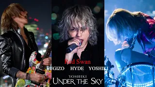 “Red Swan” by YOSHIKI (feat. HYDE & SUGIZO) from "YOSHIKI: Under the Sky"