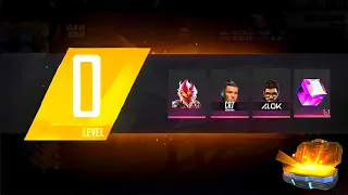 New level 0🤯⬆️up Rewards 2022👊poor Adam got free 6 character🔥Freefire