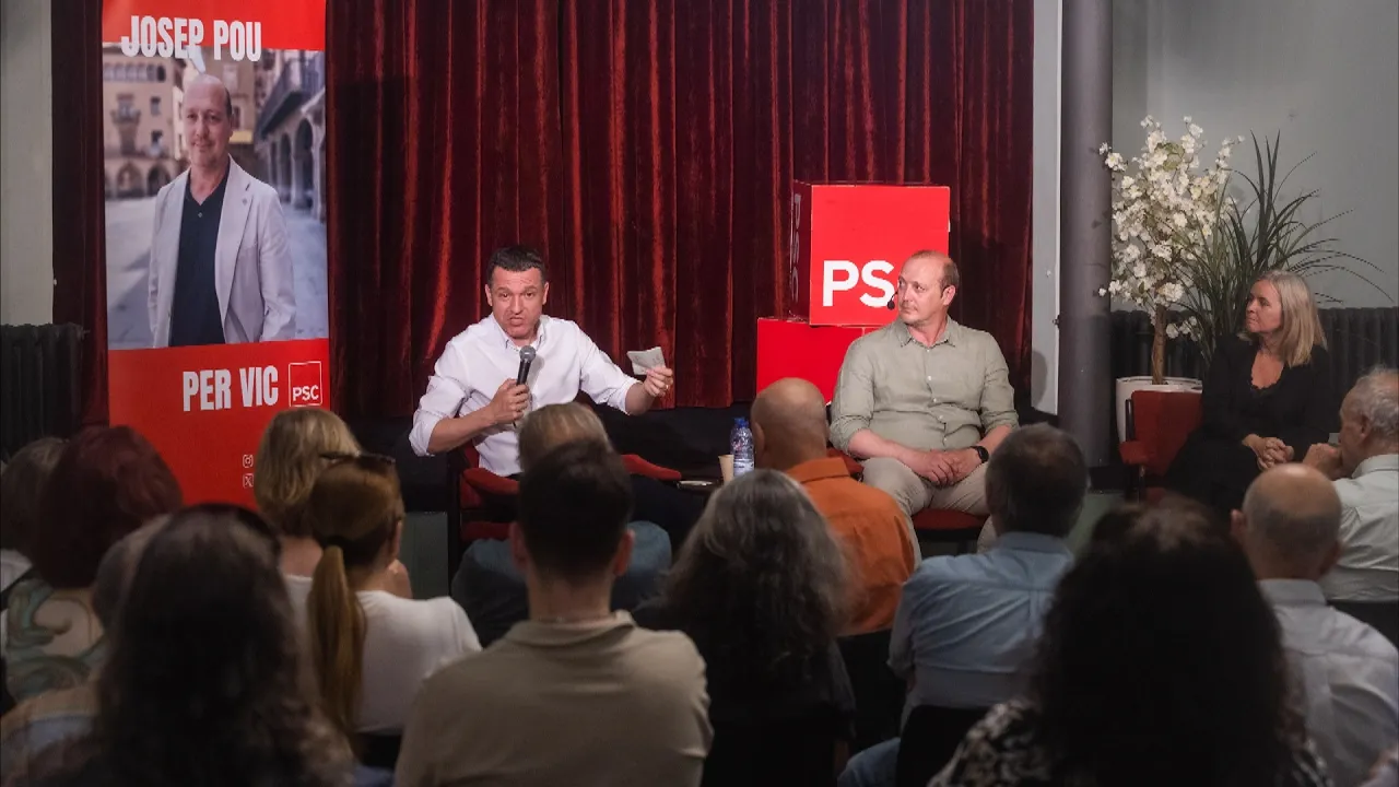 El PSC de Vic presenta Josep Pou com a candidat a l’alcaldia