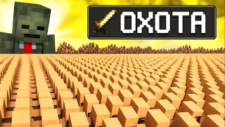 1,000,000 ЖИТЕЛЕЙ VS ОХОТА НА СПИДРАНЕРА | GroxMC | Озвучка Maksik