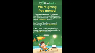 Giving away money to Random people on TimeBucks