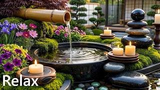 Relaxing Music for Healing + Water Sounds 🌿 Relieves Stress, Calm Anxiety & Depression, Study Music