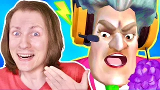 JE PIRATE L’ORDINATEUR DE MA PROF PSYCHOPATHE ! NOUVEAUX PRANKS SCARY TEACHER 3D Délires de Max