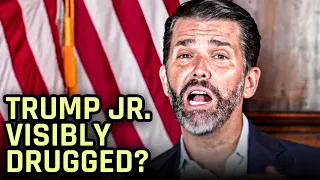 Rumors Fly About Trump Junior's Drug Use After Insane JD Vance Interview