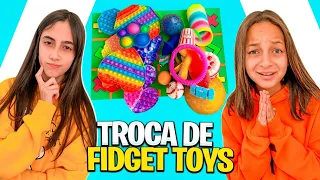 TROCAS DE FIDGET TOYS | TROCANDO FIDGET TOYS com LAILA BRANDÃO