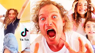DAD REACTS TO OUR TIKTOKS (ending is shocking) w/ The Norris Nuts