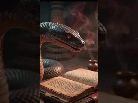 वेदों का अध्ययन करने वाला सर्प। फिर क्यों राजा ने उसे काल कोठरी में कैद किया ।।