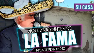 Aquí vivió Vicente Fernandez antes de ser famoso
