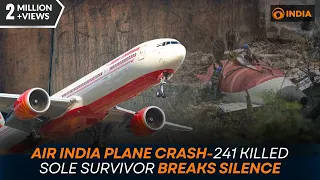 Air India Plane Crash: 241 Killed — Sole Survivor Breaks Silence on DD India