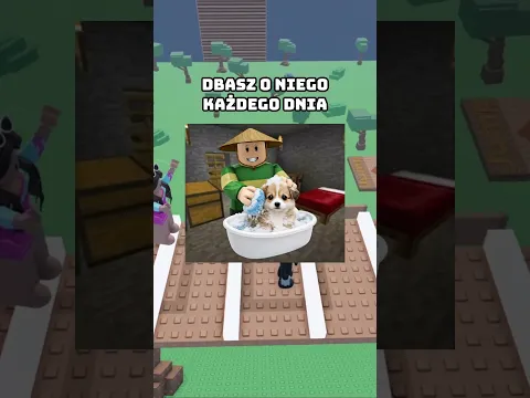 PODCHODZI DO CIEBIE MALUTKI PIESEK #roblox #rblx #robloxrant