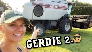 Look What We Bought 👀! Welcoming A New(er) Gleaner to the Farm