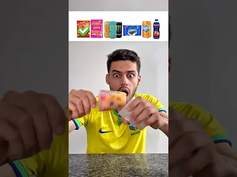 Qual sabor de picolé você quer que eu faça? #funny #shorts #challenge #viral