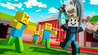 Steal a Brainrot in Minecraft Be Like