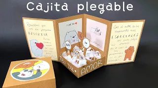 El mejor REGALO | Caja PLEGABLE de los OSOS ESCANDALOSOS