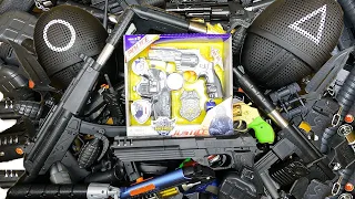 Squid Game 2 Weapon Box Fragment! Explosives and Dangerous Toy Guns - Box of Toy Guns