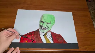 🎨Alex_Art's✍️ ArtWork: The MASK | #drawing #respect #top