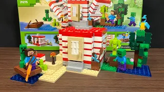 LEGO Minecraft The TNT Jungle House Speed Build