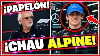 ¡EL FIN DE ALPINE! EL BOMBAZO DE MERCEDES PARA LLEVARSE A COLAPINTO!!