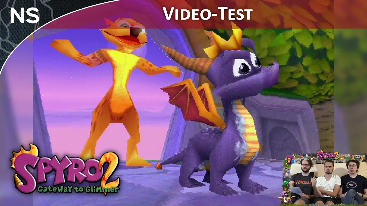 Vido-Test de Spyro 2 par The NayShow