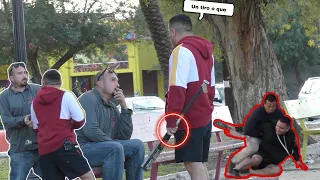 UN TIRO O QUE! (BROMA) |ME GOLPEAN|