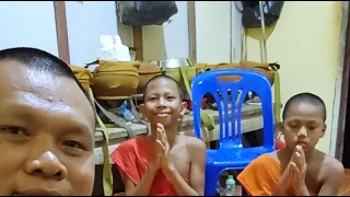 วัดLaos" สอนสามเณร อ่านท่องหนังสือ ไปรับชมกันเลย