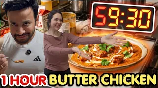 Learning to Cook Indian Food in Canada 🇨🇦 (on a time limit 😂)