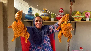 Whole KFC Chicken | Epic Fried Whole Chicken | Full Fried Chicken | Rabias Village Food