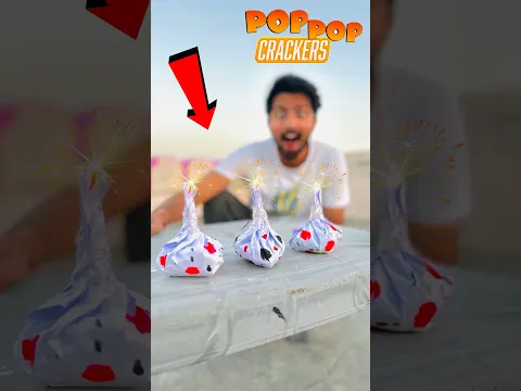We Made Big POP POP Crackers #diwali #shorts