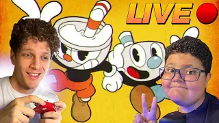 (🔴LIVE) #2 CUPHEAD por Thamás Morelli e @ovirtuu  #live
