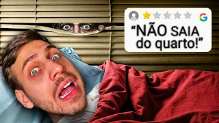 REAGINDO AOS PIORES AirBnbs DEIXADOS PELOS HOSPEDES 😨