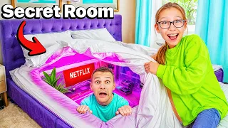 Angelina Built a Hidden Secret Room to Hide From Daddy