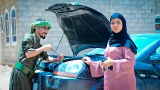 فزعة اليمني لما يشوف بنت تعطلت سيارتها 🔥🥰  2024 || صنائع المعروف