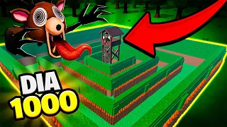 CRIEI A MAIOR BASE DE 1000 DIAS COM TUDO DO JOGO NO 99 NIGHTS IN THE FOREST!!!! (0 A 1000 DIAS)