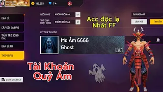 Review Những Tài Khoản Ma Ám Ghê Rợn Trong Free Fire | VietTigerVQC