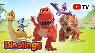 [TV for Kids] Welcome to Little Dino School | 🎥Full Episodes | +1 Hour | Pinkfong Dinosaurs for Kids