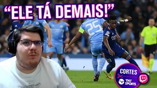 O MELHOR JOGO DO ANO! CASIMIRO REAGE A MANCHESTER CITY 4 X 3 REAL MADRID - CORTES TNT SPORTS
