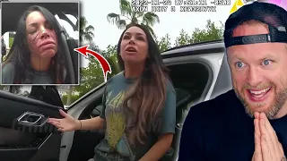 Entitled Rich Brat Gets What She Deserves (pepper spray x2)