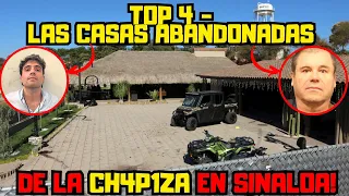 TOP 4 - LAS 4 CASAS ABANDONADAS DE LA CH4P1Z4🍕EN CUL1AC4N 😰