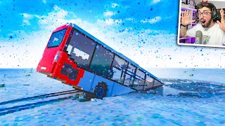 ACCIDENTES EN UN LAGO HELADO 🥶 | Teardown Mods