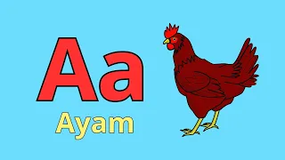 Lagu ABCD Nama Hewan | Belajar Huruf & Hewan untuk Anak-Anak