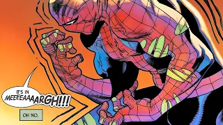 Spiderman Becomes Hulk