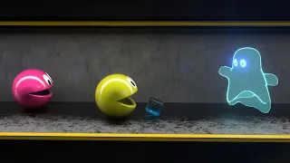 PacMan 3D V7 😋 ❤️ C4D4U
