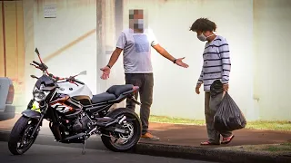COMPRANDO MINHA NOVA XJ6 VESTIDO DE MENDIGO