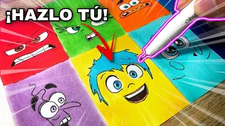 Dibuja las EMOCIONES así de FÁCIL 💛 (Intensamente 2)