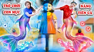 Nàng Tiên Cá Và Trò Chơi Con Mực SQUID GAME - Tổng Hợp Video Hay Nhất - Natra Phần 2 - Táo Xanh TV