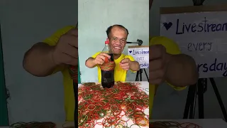 🔴 Can 1000 Rubber Bands make a Coca - Cola Explode ? Mr 99cm Kindness