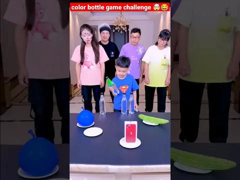 color bottle game challenge 🤯😂 | play game and win gift #shorts