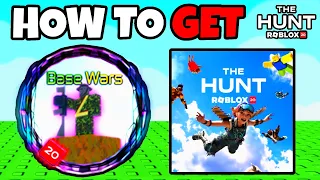 How To Get BASE WARS SECRET BADGE in The Hunt: Roblox 20 EVENT!